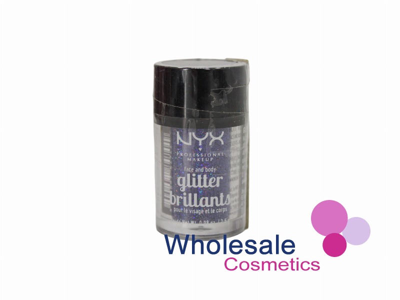 8 x NYX Professional Makeup Face & Body Glitter - 11 VIOLET